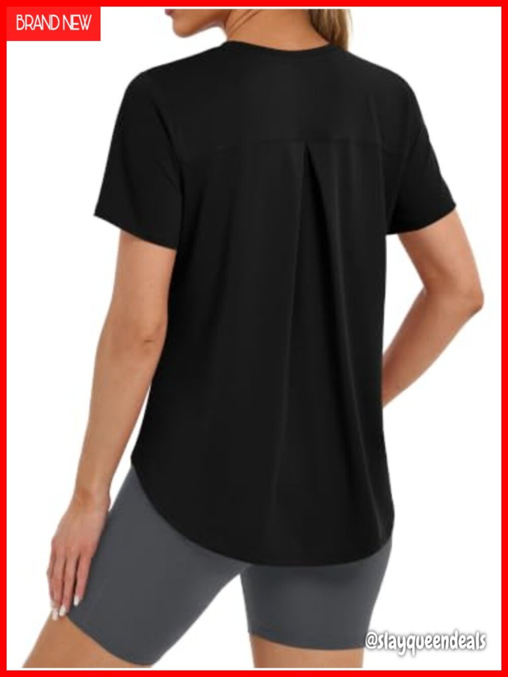 BKRIVE Women's UPF 50+ Quick Dry Workout T-Shirt Loose Fit